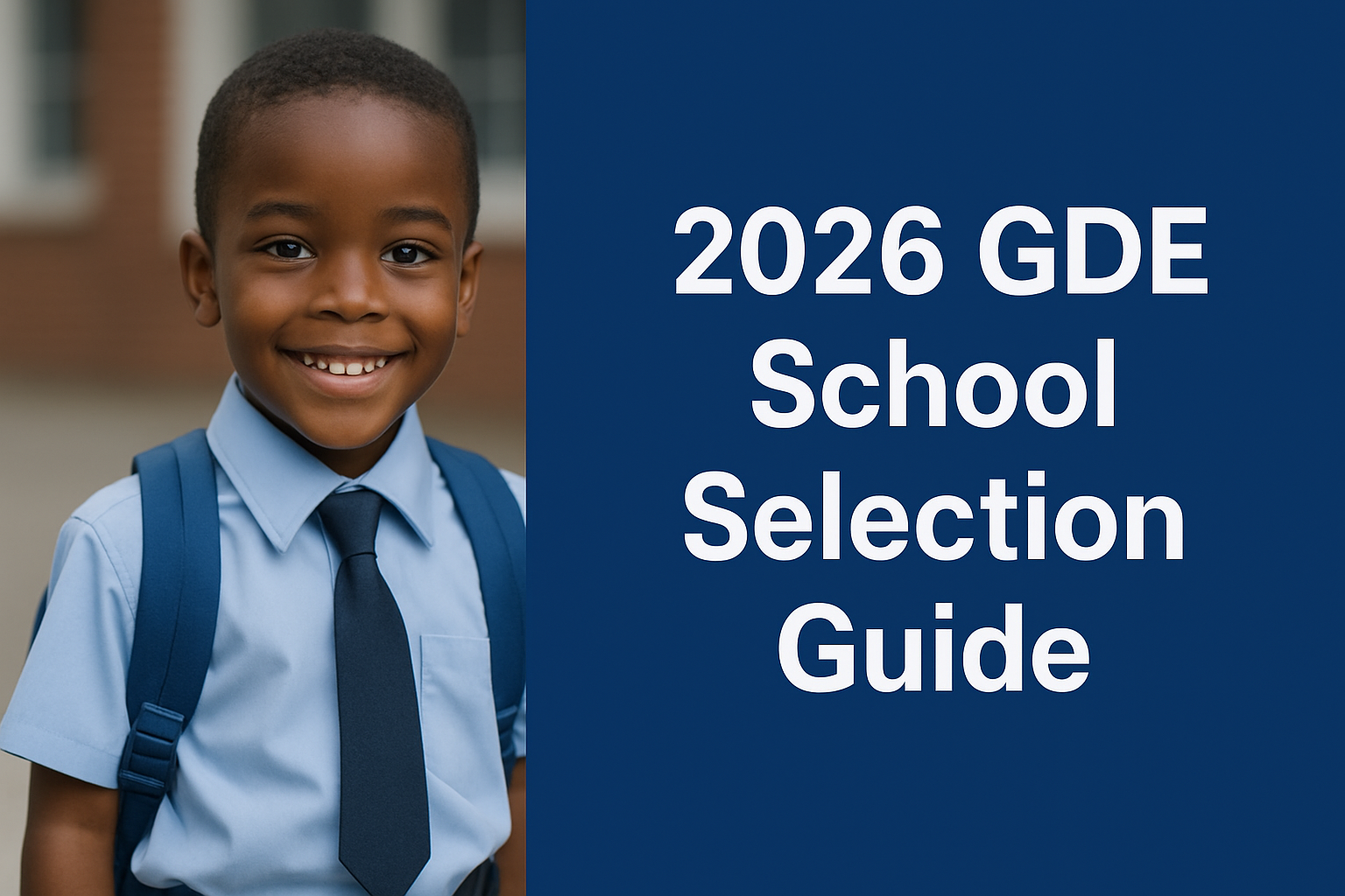 2026 GDE School Selection Guide