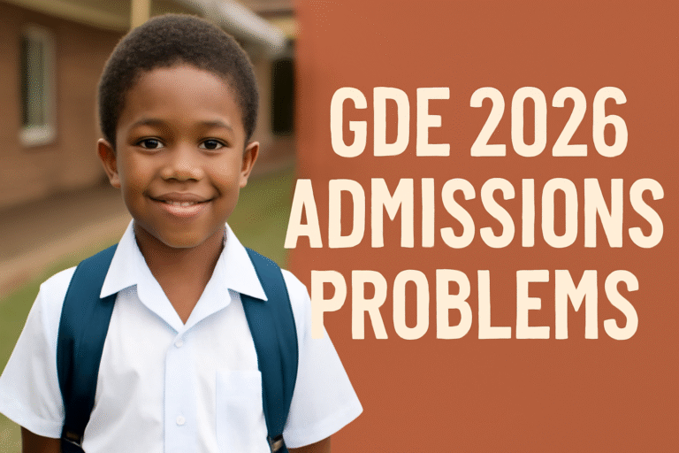 GDE Admissions 2026 Problems and fixes